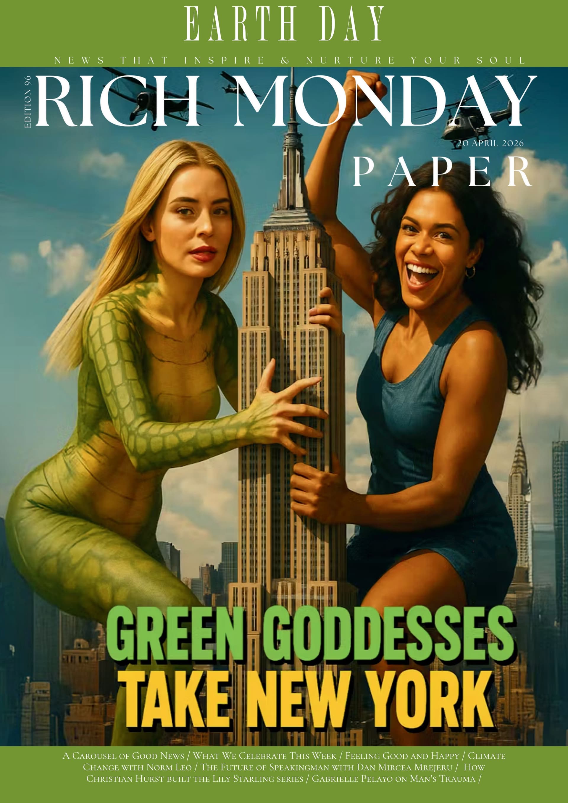 Rich Monday Paper- Earth Day Edition